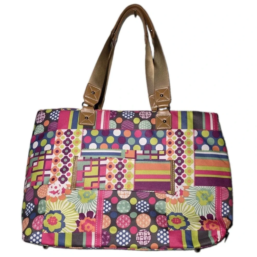 Lily Bloom Floral Multicolor Women's Tote Bag NNT